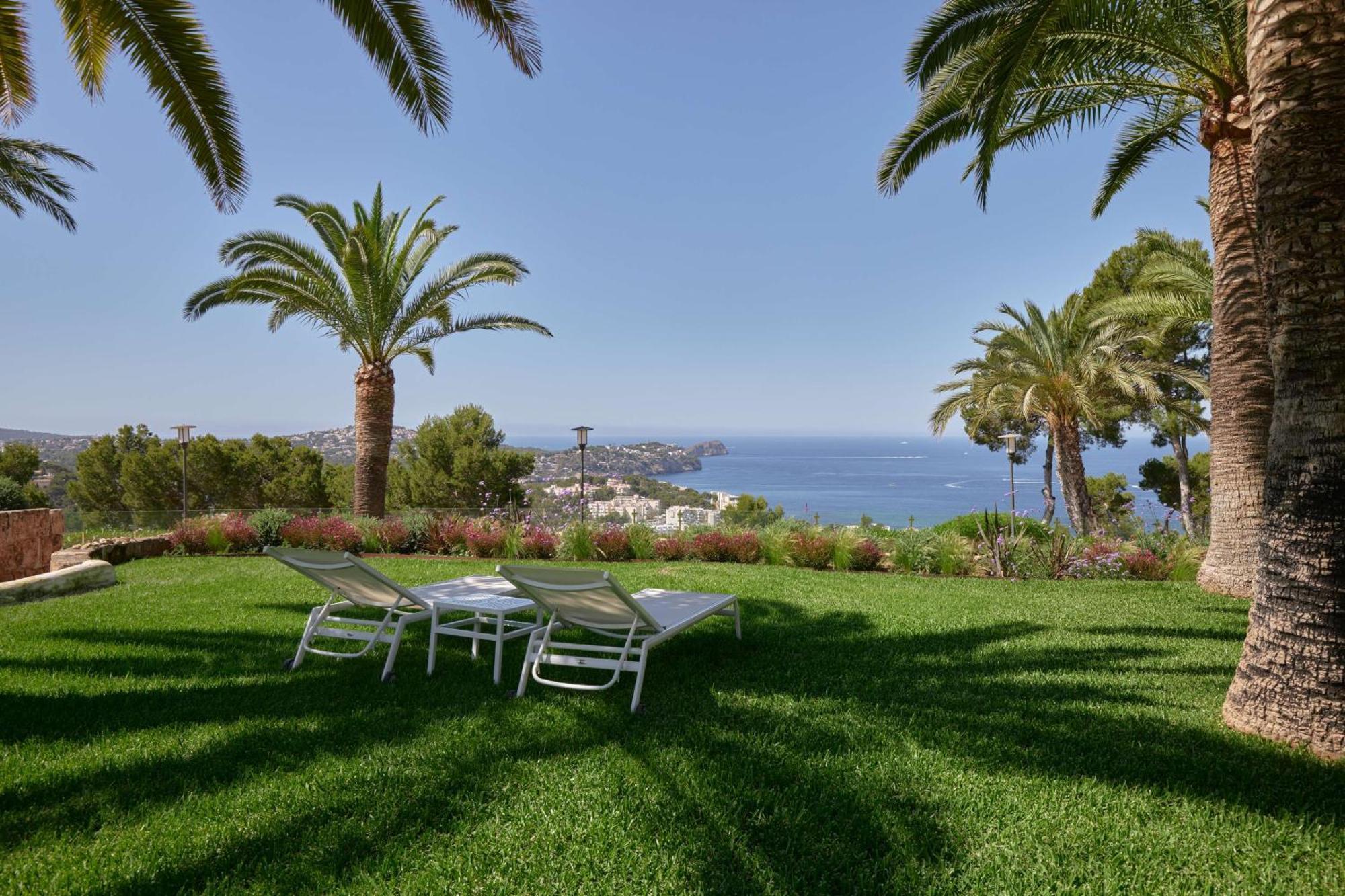 Hilton Mallorca Galatzo ปาเกรา ภายนอก รูปภาพ View of the sea from the hotel