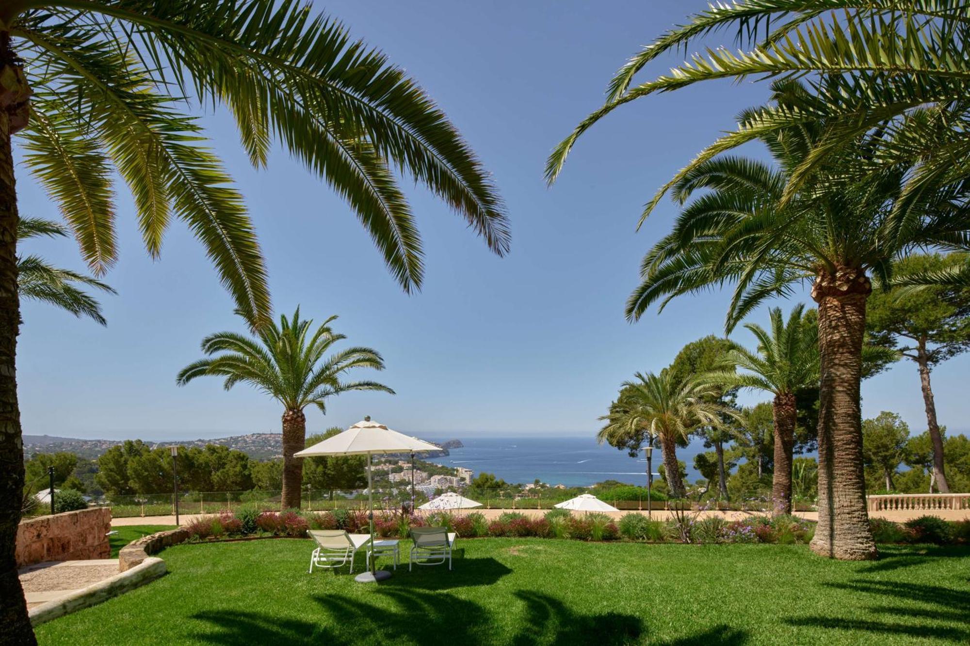 Hilton Mallorca Galatzo ปาเกรา ภายนอก รูปภาพ View of the Mediterranean from the hotel